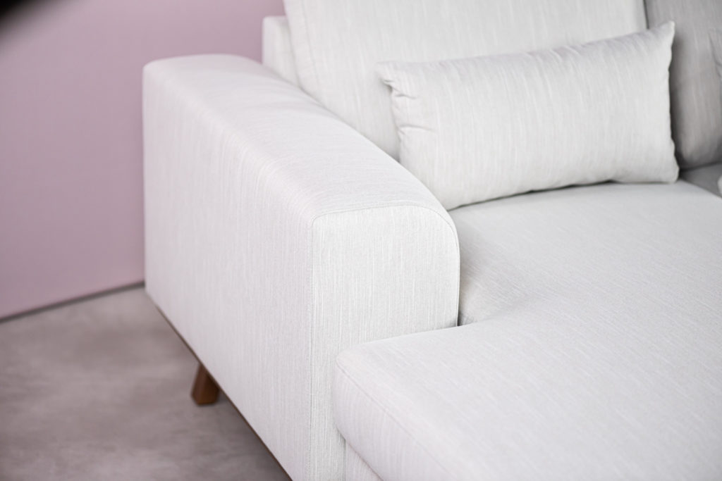 3-zitsbank CL L+R, stof Melva 02, M460 beige - Afbeelding 12