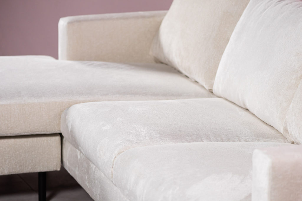 3-zitsbank CL L+R, stof Loris 01, L720 champagne - Afbeelding 12