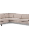 3-zitshoek links, stof Inari 22, I460 beige, zwarte poot - Afbeelding 2