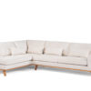 3-zitshoek links, stof Loris 01, L720 champagne - Afbeelding 2