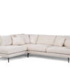 3-zitshoek links, stof Loris 01, L720 champagne - Afbeelding 2