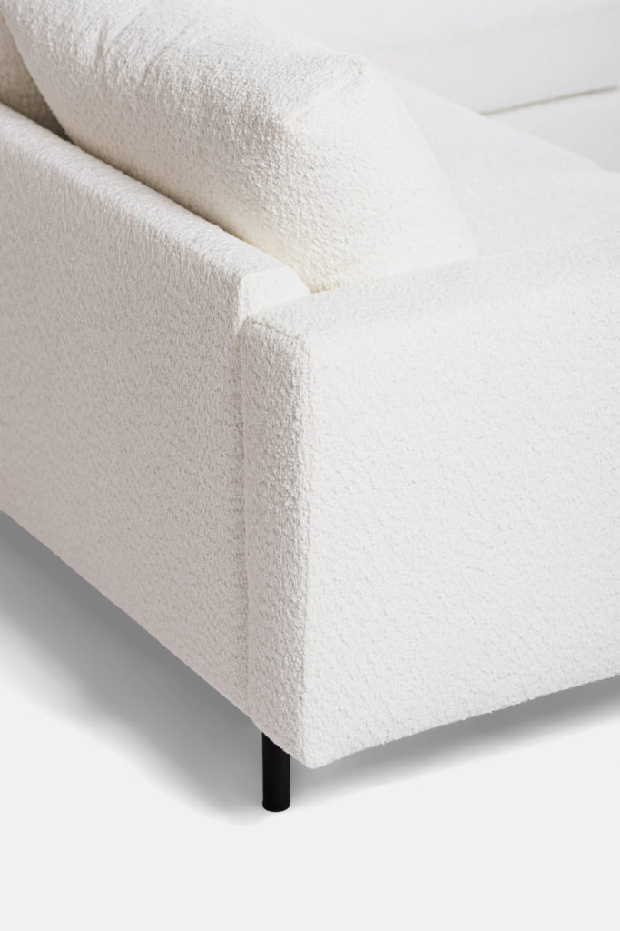 3-zitsbank CL L+R, stof Abriamo, A920 naturel - Afbeelding 2