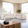 5-zitshoek CL L+R, stof Troy 9129, T460 beige - Afbeelding 2