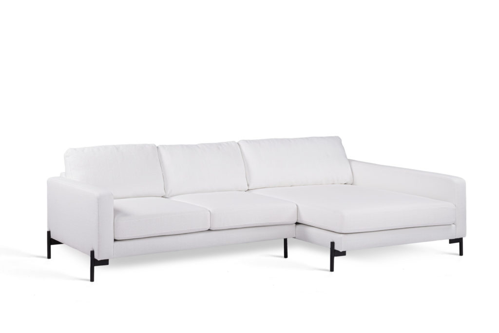 3-zitsbank CL rechts, stof Grace 01, G920 naturel - Afbeelding 2