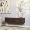 Zwevend tv meubel Vision Walnut | 120 cm - Afbeelding 2