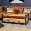 Salontafel Boaz met 4 lades | 120 cm - Afbeelding 2
