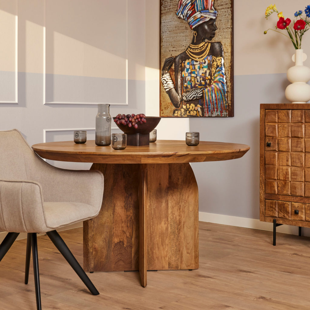 Eetkamertafel Tense | 130 cm | Rond - Afbeelding 2