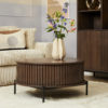 Salontafel Madison Walnoot | Rond - Afbeelding 2