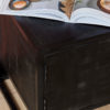 Tv meubel Denver Black 100 cm | Mangohout en staal - Afbeelding 2