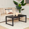 Salontafel Boaz Black | 110 cm - Afbeelding 2