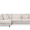 3-zitshoek links, stof Loris 01, L720 champagne - Afbeelding 3