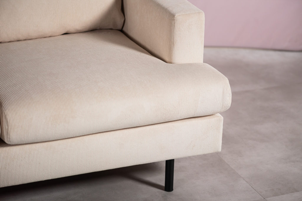 3-zitsbank CL L+R, stof Fjord 23, F460 beige - Afbeelding 3