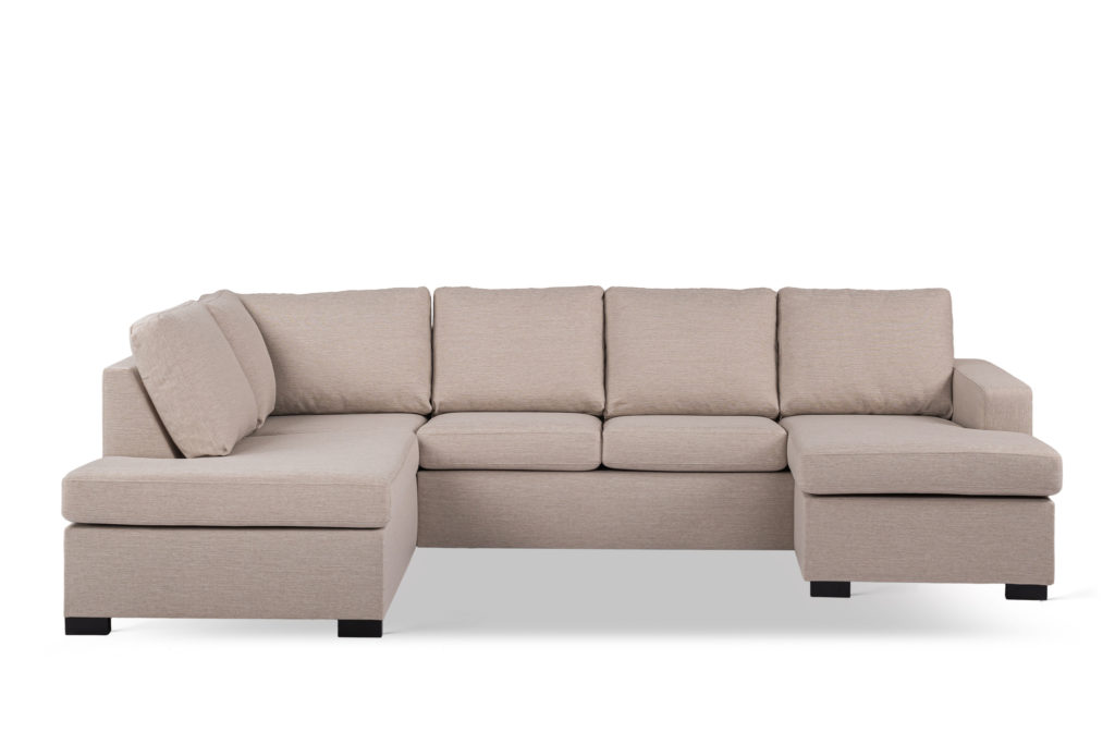 3-zitshoek CL links, stof Inari 22, I460 beige, Crazy A3D Inari 22 beige - Afbeelding 3