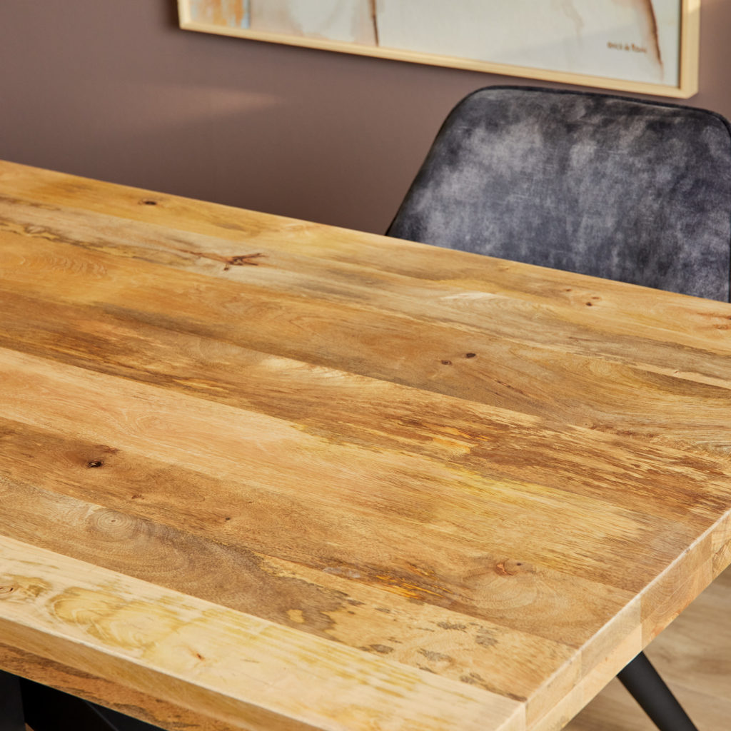 Eetkamertafel Denver | Rechthoek X-poot | 220 cm - Afbeelding 3