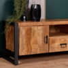 Tv meubel Boaz 150 cm | Twee deuren en een lade - Afbeelding 3