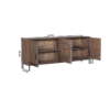 Dressoir Madison Walnoot  | 210 cm - Afbeelding 3