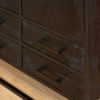Kabinet Denver Black | Mangohout en staal | 90 cm - Afbeelding 3