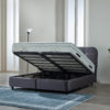 Dreamhouse Boxspring Rondo Velvet - 140x200 - Antraciet - Afbeelding 3