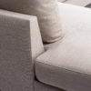 3-zitshoek links, stof Inari 22, I460 beige, zwarte poot - Afbeelding 4