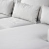 3-zitsbank CL L+R, stof Melva 02, M460 beige - Afbeelding 4
