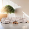 7-zitsbank CL L+R, stof Inari 22, I460 beige - Afbeelding 4