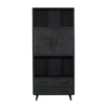 Boekenkast Omaha Black | 90 cm - Afbeelding 4