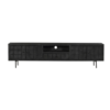 Tv meubel Brandy Black | 220 cm - Afbeelding 4