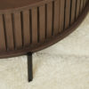 Salontafel Madison Walnoot | Rond - Afbeelding 4