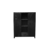 Boekenkast Boaz Black | 2 deuren 1 lade - Afbeelding 4