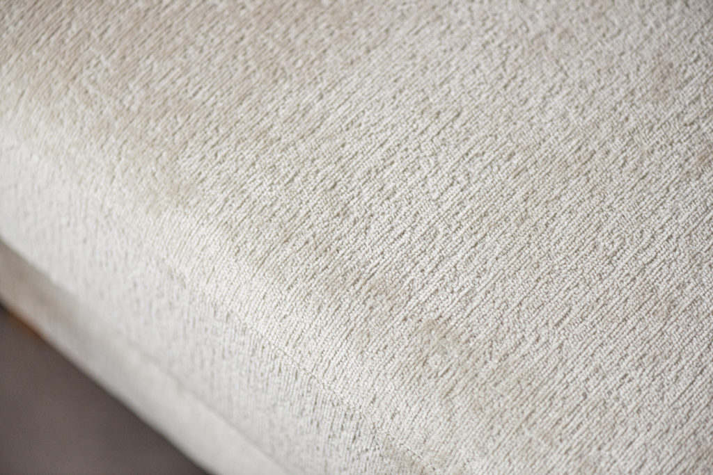 3-zitshoek links, stof Loris 01, L720 champagne - Afbeelding 5