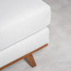 3-zitshoek links CL, stof Melva 02, M460 beige - Afbeelding 5