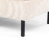 3-zits hoek rechts, stof Lincoln 03, M311 beige - Afbeelding 5