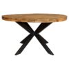 Eetkamertafel Denver | Rond | Mangohout | 150 cm - Afbeelding 5