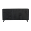 Dressoir Omaha Black | 180 cm - Afbeelding 5