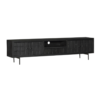 Tv meubel Brandy Black | 220 cm - Afbeelding 5