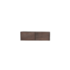 Zwevend tv meubel Vision Walnut | 120 cm - Afbeelding 5