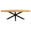 Eetkamertafel Denver | Ovaal | Mangohout | 180 cm - Afbeelding 5