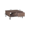 Salontafel Madison Walnoot | 80x80 cm - Afbeelding 5