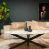 Salontafel Faye | Ovaal | Wit marmer - Afbeelding 5