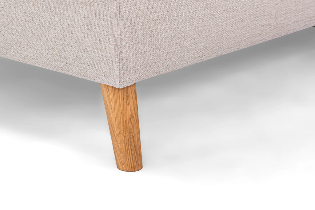 3-zits hoek links, stof Inari 22, I460 beige, eiken poot - Afbeelding 6