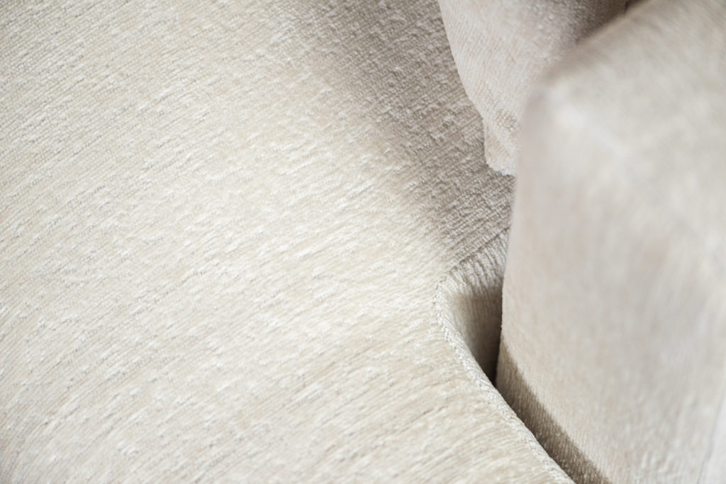 3-zitshoek links, stof Loris 01, L720 champagne - Afbeelding 6