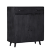 Kabinet kast Omaha Black | 100 cm - Afbeelding 6
