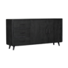 Dressoir Omaha Black | 180 cm - Afbeelding 6