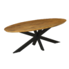 Eetkamertafel Brandy | Ovaal | 240 cm - Afbeelding 6