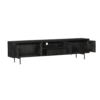 Tv meubel Brandy Black | 220 cm - Afbeelding 6