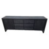 Dressoir Boaz Black | 200 cm - Afbeelding 6