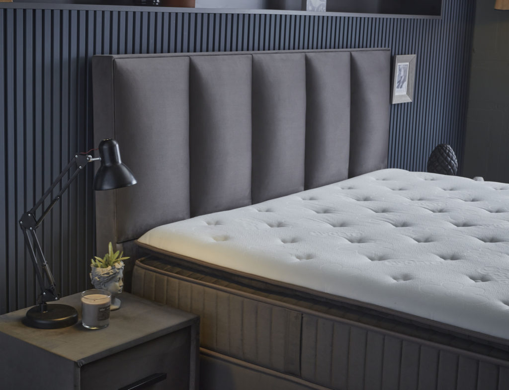 Boxspring Skybedd Birdybedd 140x200 Antraciet met Opbergruimte - Afbeelding 6