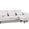 3-zitsbank CL L+R, stof Melva 02, M460 beige - Afbeelding 7