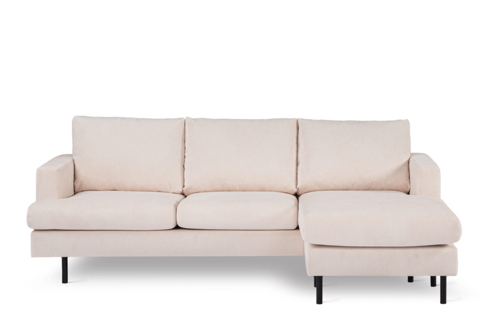 3-zitsbank CL L+R, stof Fjord 23, F460 beige - Afbeelding 7