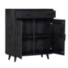 Kabinet kast Omaha Black | 100 cm - Afbeelding 7